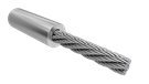 Cylindrical end fitting
